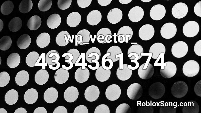 wp_vector_ Roblox ID