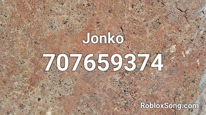 Jonko Roblox ID