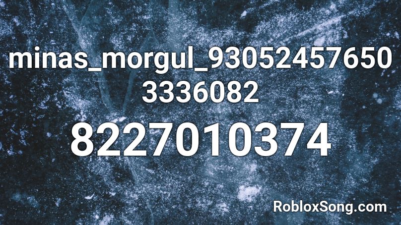 minas_morgul_930524576503336082 Roblox ID