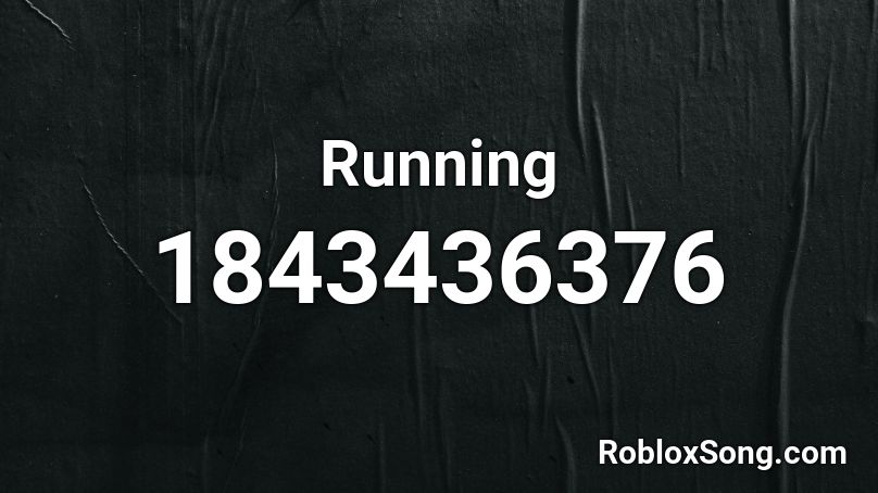 Running Roblox ID