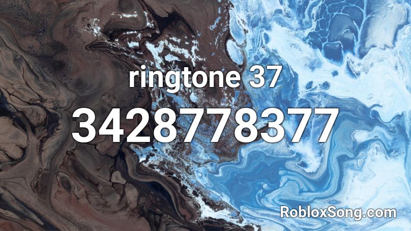 ringtone 37 Roblox ID