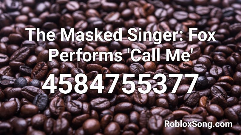 The Masked Singer: Fox Performs 'Call Me' Roblox ID