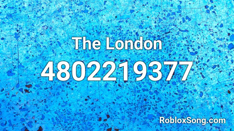 The London Roblox ID
