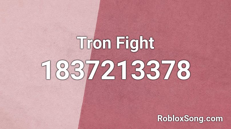 Tron Fight Roblox ID