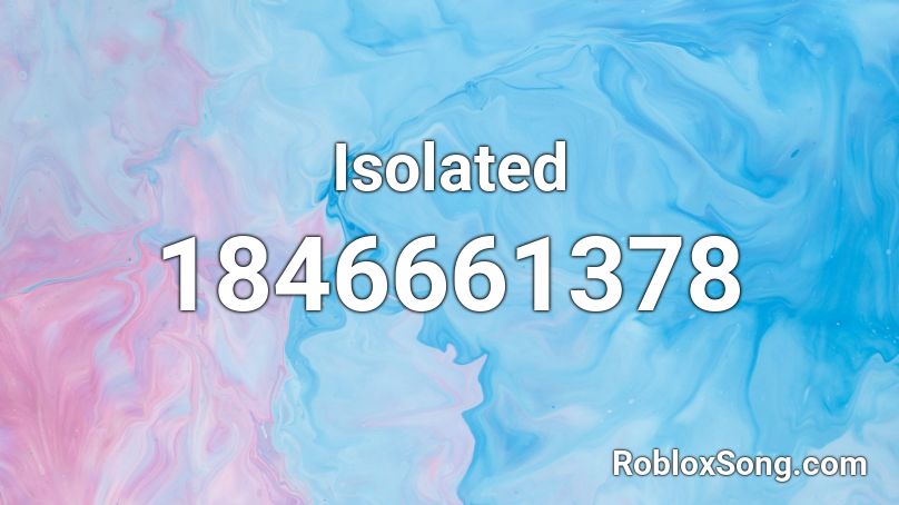 Isolated Roblox ID