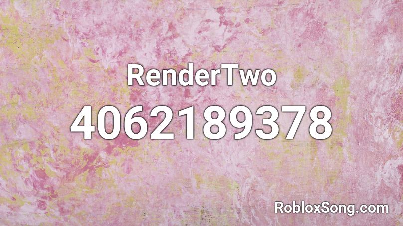 RenderTwo Roblox ID