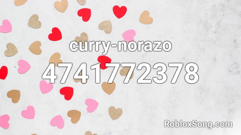 curry-norazo Roblox ID