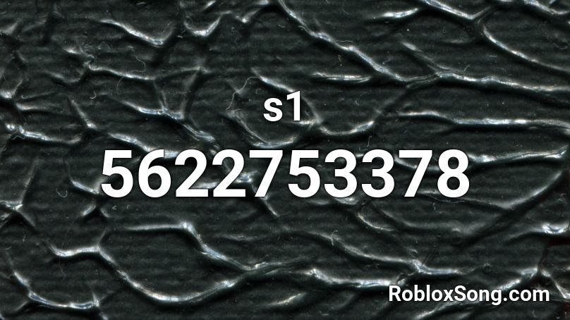 s1 Roblox ID