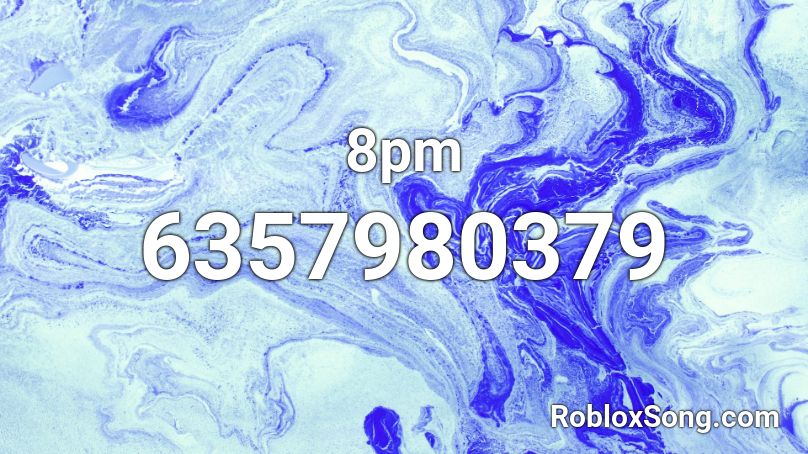 8pm Roblox ID