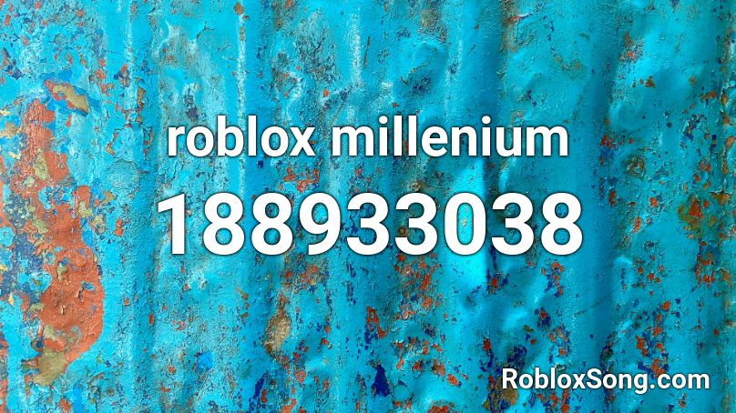 roblox millenium Roblox ID