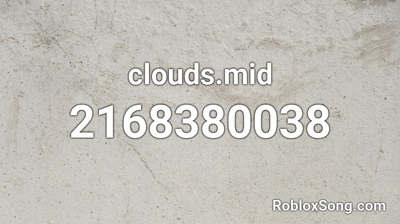 clouds.mid Roblox ID