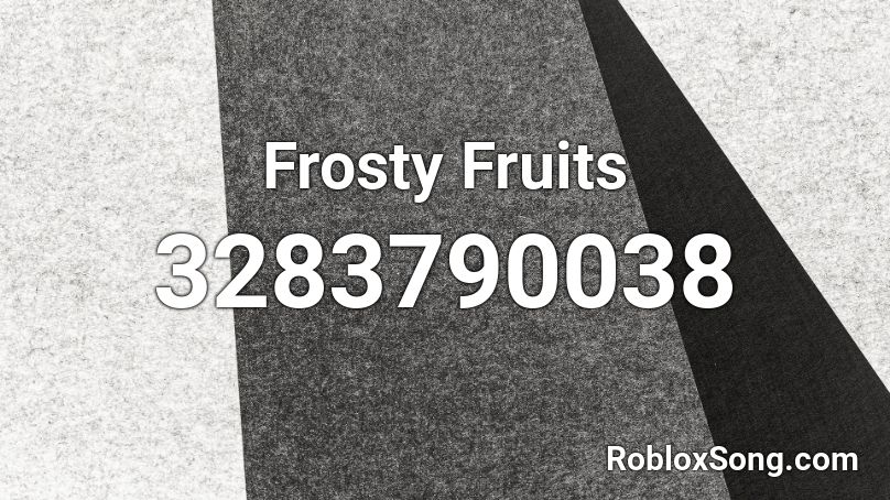 Frosty Fruits Roblox ID