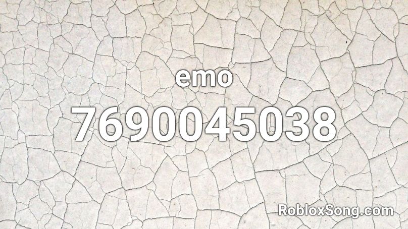 emo Roblox ID