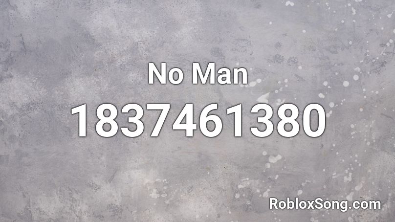 No Man Roblox ID