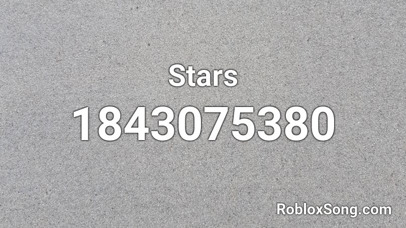 Stars Roblox ID