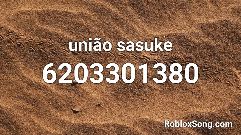 união sasuke Roblox ID