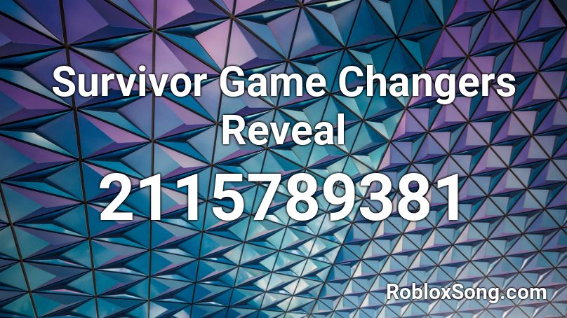 Survivor Game Changers Reveal Roblox ID