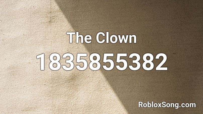 The Clown Roblox ID