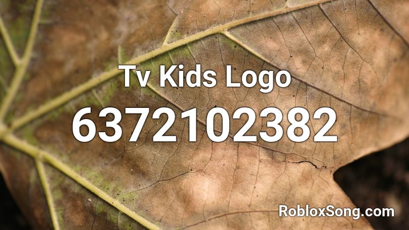 Tv Kids Logo Roblox ID