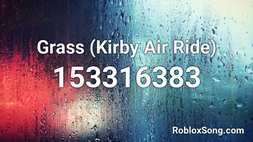 Grass (Kirby Air Ride) Roblox ID