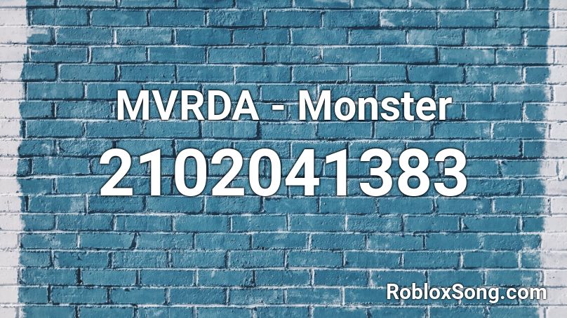 MVRDA - Monster Roblox ID