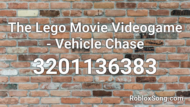 The Lego Movie Videogame - Vehicle Chase Roblox ID