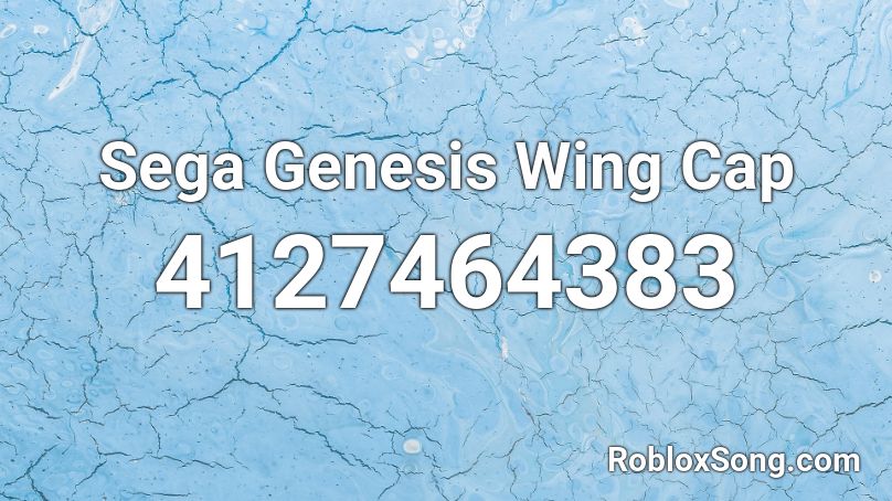Sega Genesis Wing Cap Roblox ID