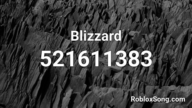 Blizzard Roblox ID