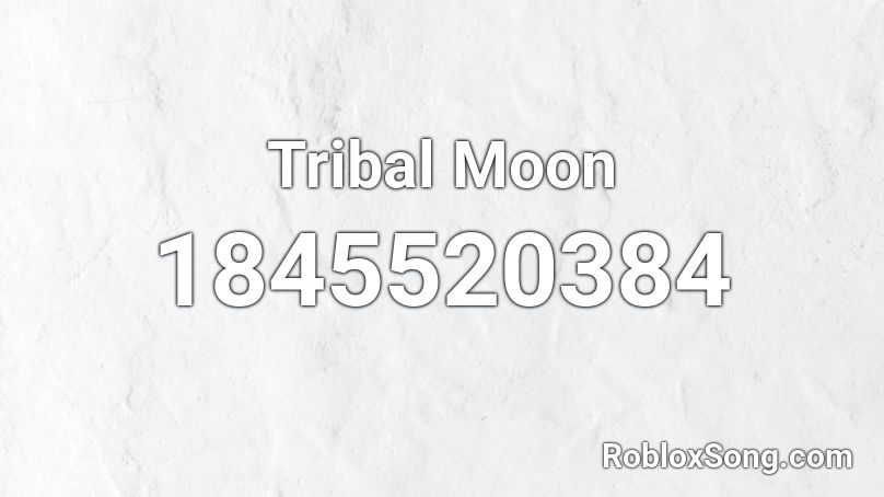 Tribal Moon Roblox ID