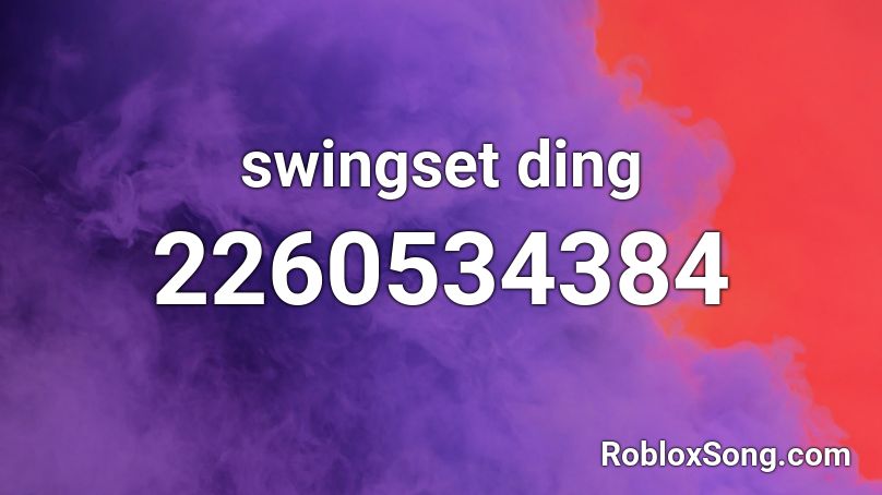 swingset ding Roblox ID