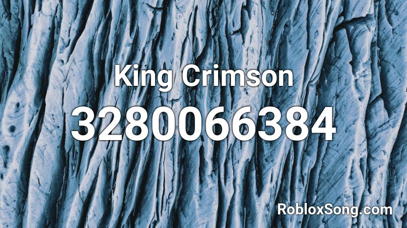 King Crimson Roblox ID