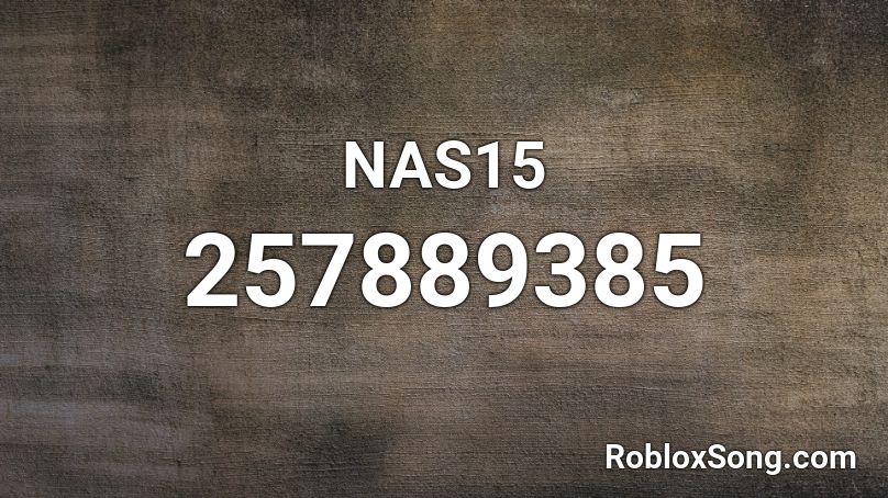 NAS15  Roblox ID