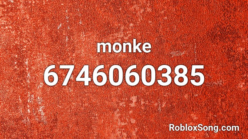monke Roblox ID