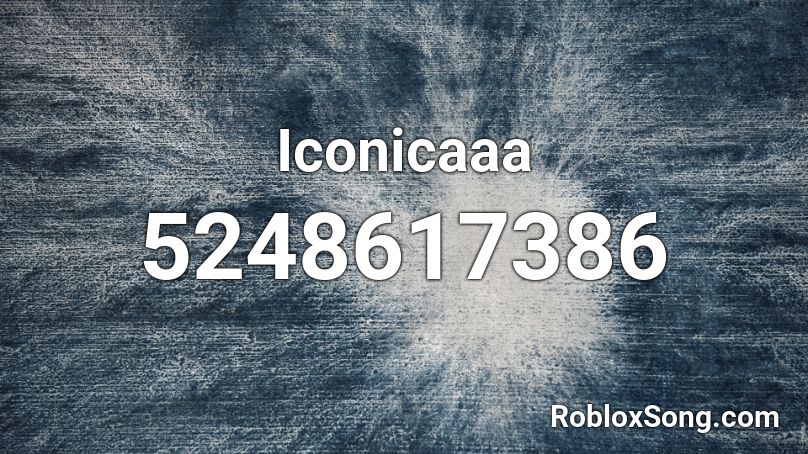 Iconicaaa Roblox ID