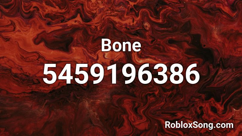 Bone Roblox ID