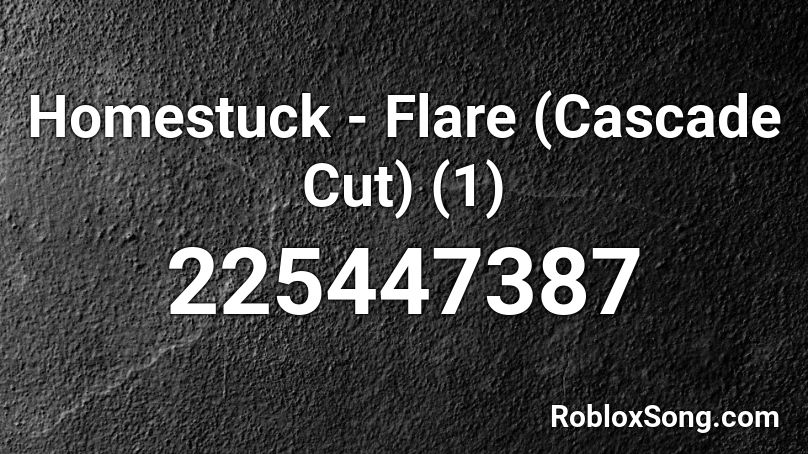 Homestuck - Flare (Cascade Cut) (1) Roblox ID