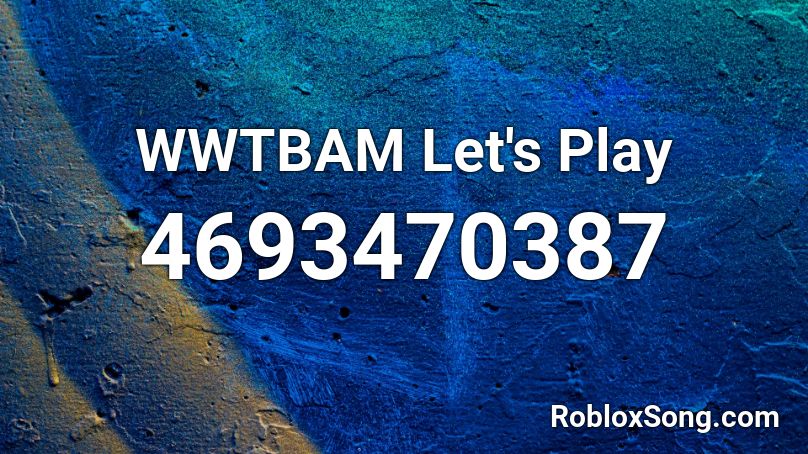 WWTBAM Let's Play Roblox ID