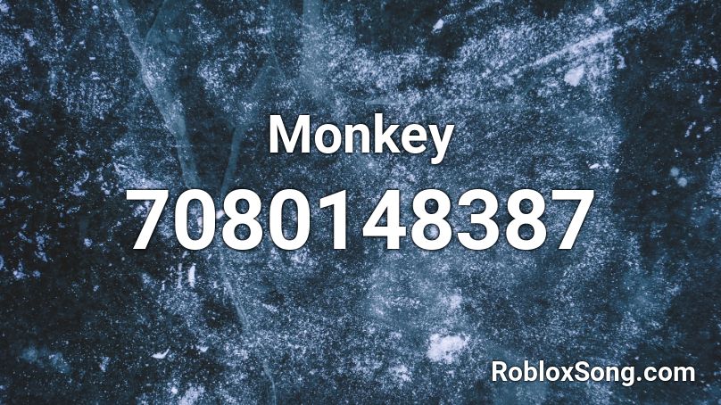 Monkey Roblox ID