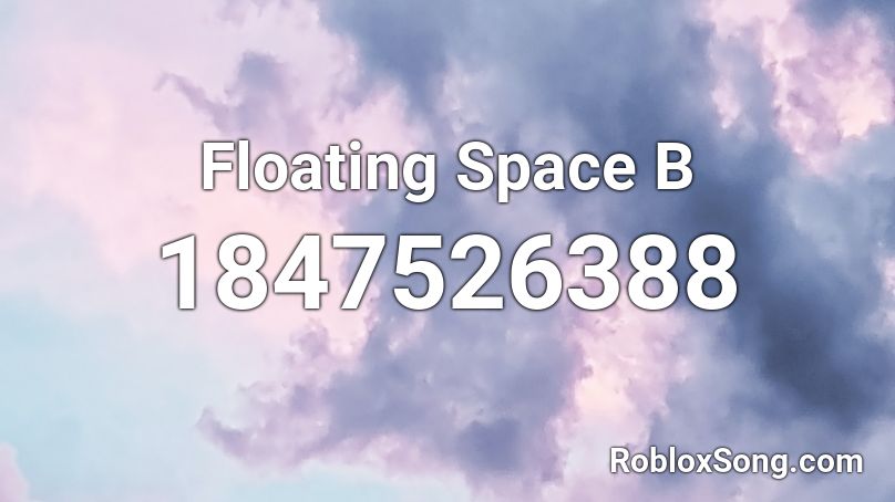 Floating Space B Roblox ID