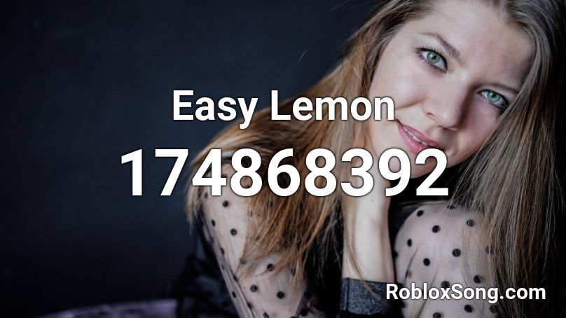 Easy Lemon Roblox ID