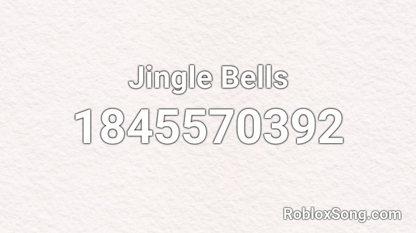 Jingle Bells Roblox ID