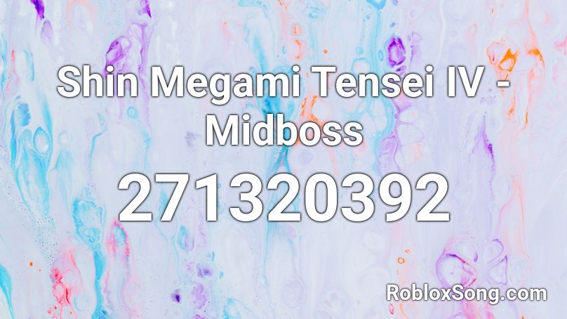 Shin Megami Tensei IV - Midboss Roblox ID
