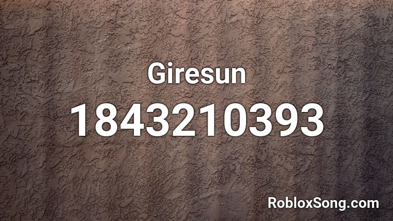 Giresun Roblox ID