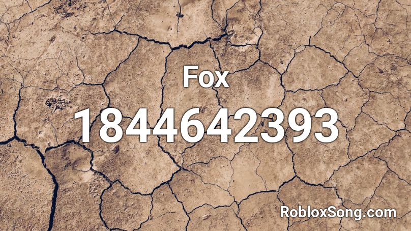 Fox Roblox ID