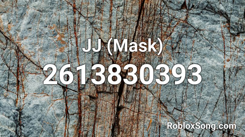 JJ  (Mask) Roblox ID