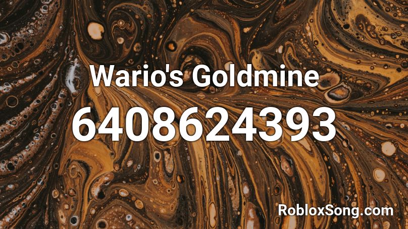 Wario's Goldmine Roblox ID