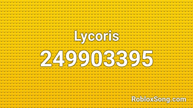 Lycoris Roblox ID