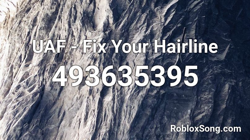 UAF - Fix Your Hairline Roblox ID