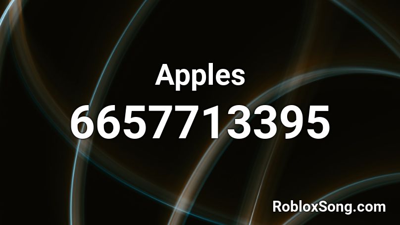 Apples Roblox ID