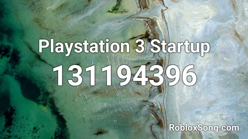 Playstation 3 Startup Roblox ID